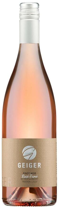 PINOT NOIR ROSÉ FUMÉ - IM HÖHENWINGERT TROCKEN