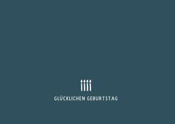 KARTE - GLÜCKLICHEN GEBURTSTAG