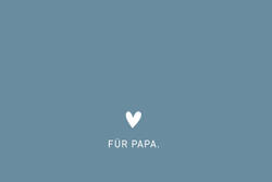 Grußkarte "Papa"