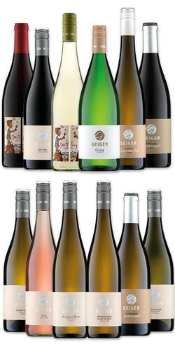 GROßES WEINPAKET: TROCKENE WEINE UND SECCO