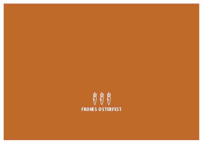 KARTE - FROHES OSTERFEST