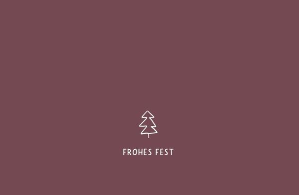 KARTE - FROHES FEST