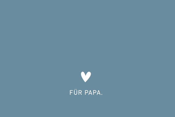 Grußkarte "Papa"