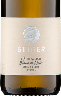 SPÄTBURGUNDER BLANC DE NOIR LÖSS & LEHM TROCKEN